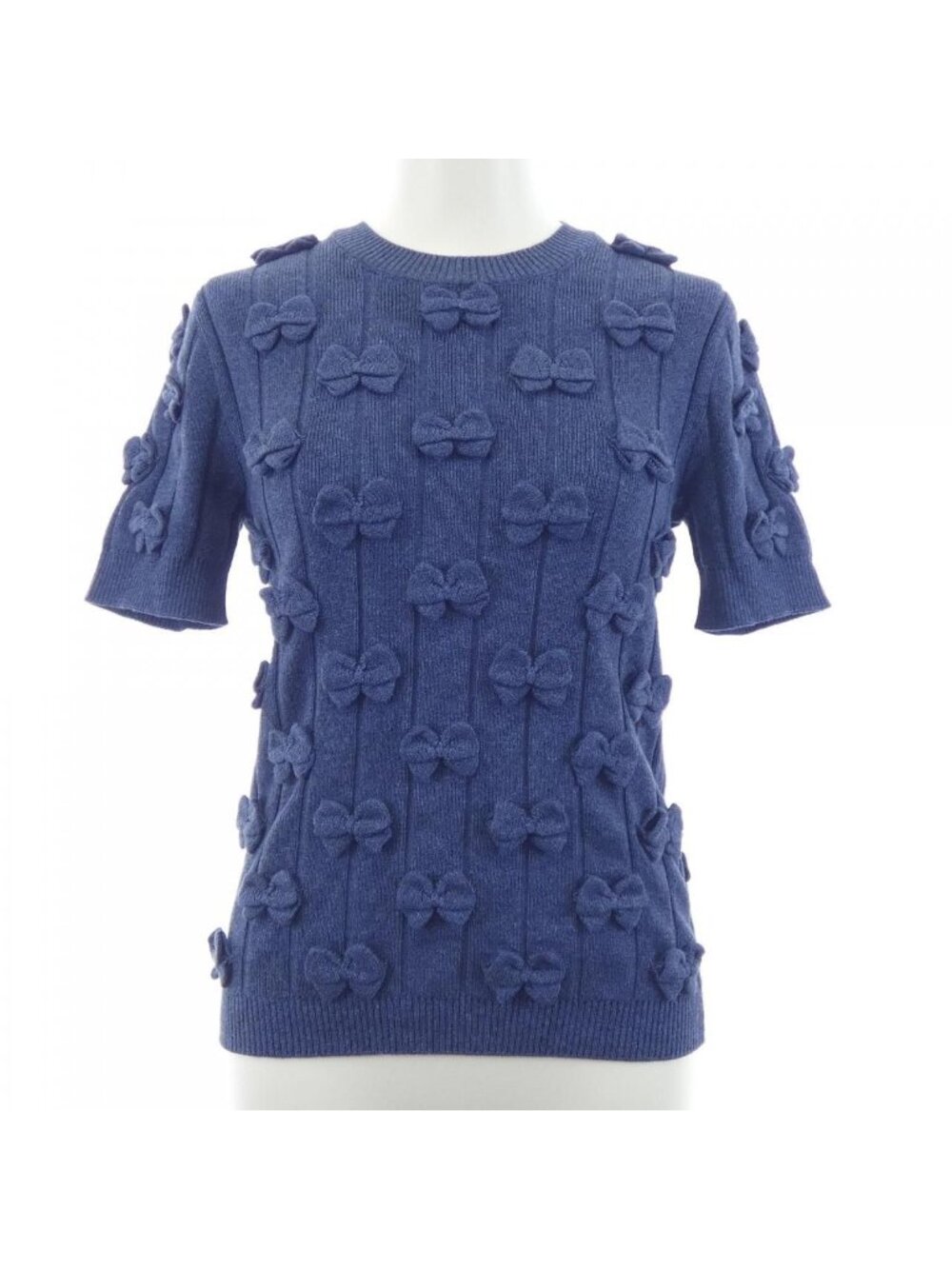 Chanel Knit Sweater Blue